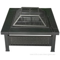 Warmfire factory modern design high efficiency smokeless outdoor fire pit burning wood bbq grill
